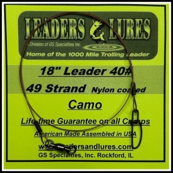 40# 49 Strand Steel Leader